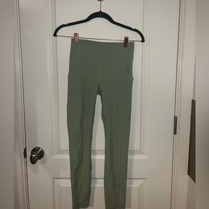 Vista Green 25” lululemon invigorate high-waist leggings with pockets